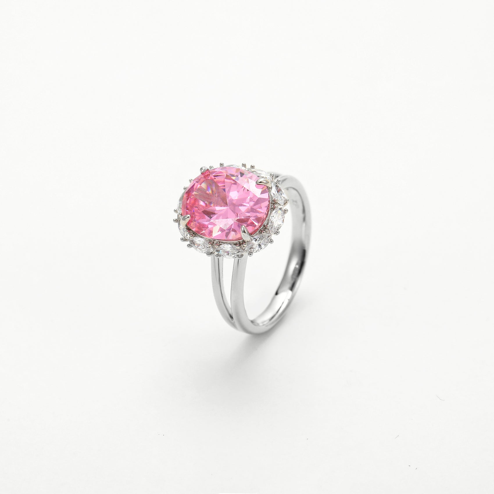 Sparkling Water Lillies Ring