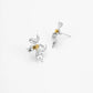 ELECTRIC DAISY ESSENTIAL EARRINGS - Disco Eros Finos -Handmade jewelry pearls crystal gems rings and chains