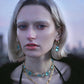 JAMMING JAMMING CRYSTAL CHOCKER NECKLACE - Disco Eros Finos - Handmade fashion jewelry gems and chains (blue)