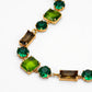 JAMMING JAMMING CRYSTAL CHOCKER NECKLACE - Disco Eros Finos -Handmade jewelry pearls crystal gems rings and chains (matcha)