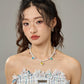 OVER THE RAINBOW PEARL CHARM NECKLACE - Disco Eros Finos -Handmade jewelry pearls crystal gems rings and chains