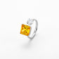 Prism Arc Open Ring by Disco Eros Finos - yellow & silver