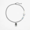 SHOOT FOR THE MOON, LAND AMONG THE STARS NECKLACE - Disco Eros Finos -Handmade jewelry pearls crystal gems rings and chains (Star)