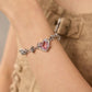 TRAPPED LOVE - THE THORNS BRACELET - Disco Eros Finos -Handmade jewelry pearls crystal gems rings and chains (pink)