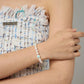 WILDFLOWERS ESSENTIAL PEARL BRACELET - Disco Eros Finos -Handmade jewelry pearls crystal gems rings and chains (blue)