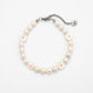 WILDFLOWERS ESSENTIAL PEARL BRACELET - Disco Eros Finos -Handmade jewelry pearls crystal gems rings and chains (pink)